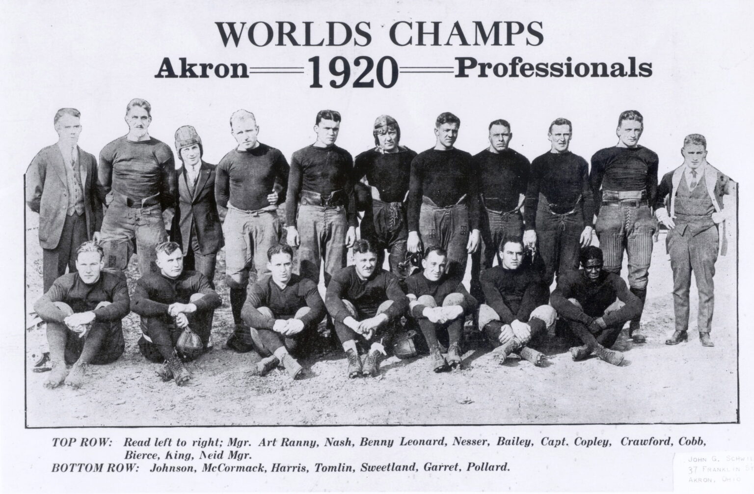 When was the NFL founded? The history and original nfl teams