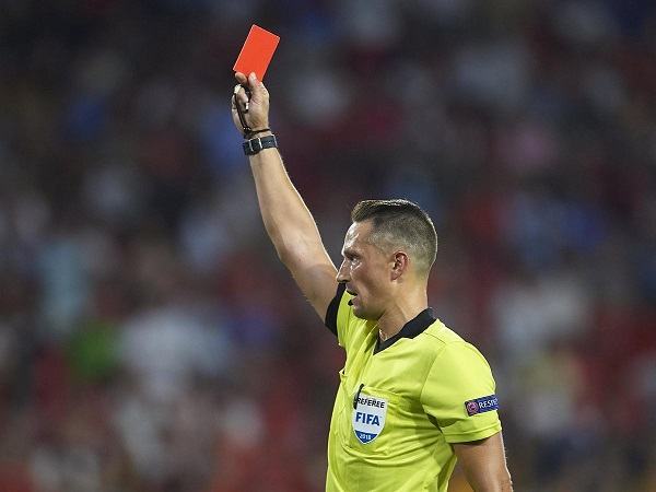 What does red card mean
