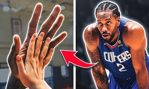 The 15 Largest Hand Sizes in NBA History - HowTheyPlay